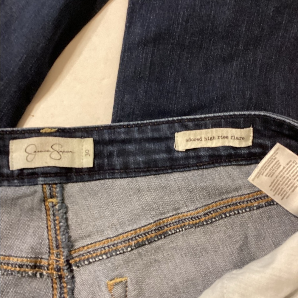 Jessica Simpson Adored High Rise Flare Jeans Size 30X30 - Picture 7 of 11